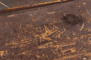 1932-01-3  gould law school student desk-detail